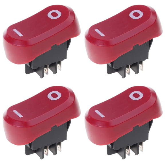 4Pcs Replacement Vacuum Cleaners Switches Motor Power Supply Switches Button Easy Installation Vacuum Cleaners Accessories