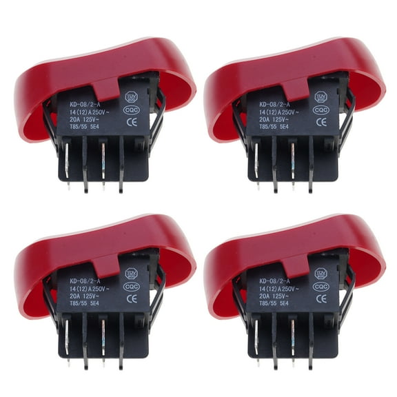 4Pcs Replacement Vacuum Cleaners Switches Motor Power Supply Switches Button Easy Installation Vacuum Cleaners Accessories