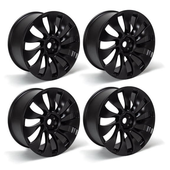 4Pcs Replacement Wheel Rim 21" x 10.5" Wheel Rim for Model Y 2020-2023, Matte Black