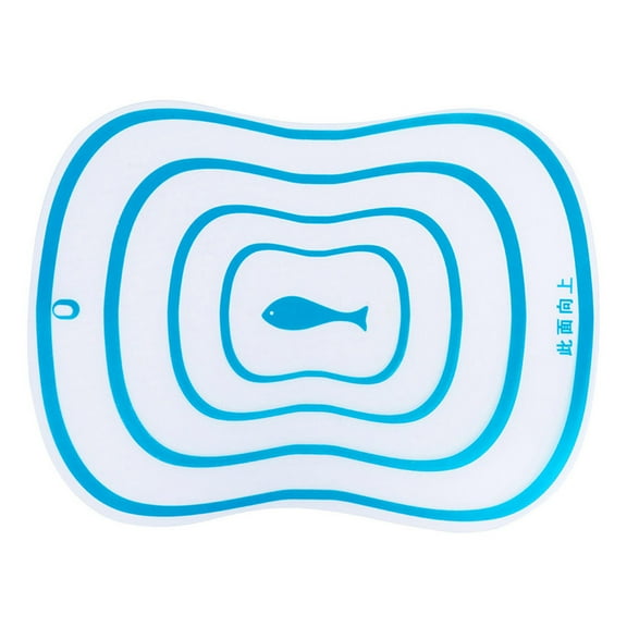 LITINKIMI Set of 4 Portable Flexible Resin Cutting Boards for Kitchen Use, Easy to Bend and Clean