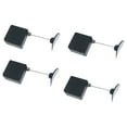 thumbnail image 1 of Pack of 1/2/4 Retractable Remote Control Tethers with Adjustable Leashes for TV and DVDs Prevents Loss, 1 of 10