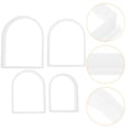 thumbnail image 1 of 4Pcs Reusable Biscuit Cutters Geometric Fondant Cutter Mold Cake Decorating Mold, 1 of 6