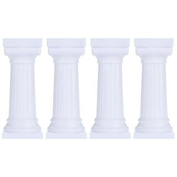 4Pcs Roman Column Cake Stand Desert Table Display Set Cake Support Rod Small Cake Stand