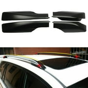 4Pcs Roof Rack Cover Rail End Shell For Toyota For RAV4 2.4L 2.5L 3.5L 2006-2012