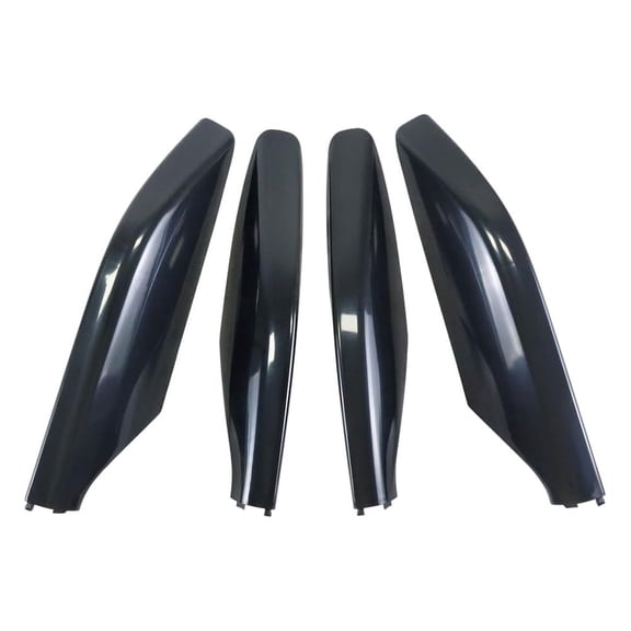 4Pcs Roof Rack Rail Leg End Cover Painted Black For Lexus GX470 2003-2009 For Toyota Land Cruiser Prado FJ120 2003-2009 Replaces 63491-60060 63492-60040