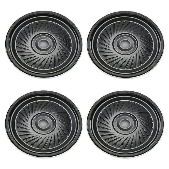 4Pcs Round Internal Magnet Speaker Loudspeaker 8 Ohm 2W 40mm Dia Metal Shell