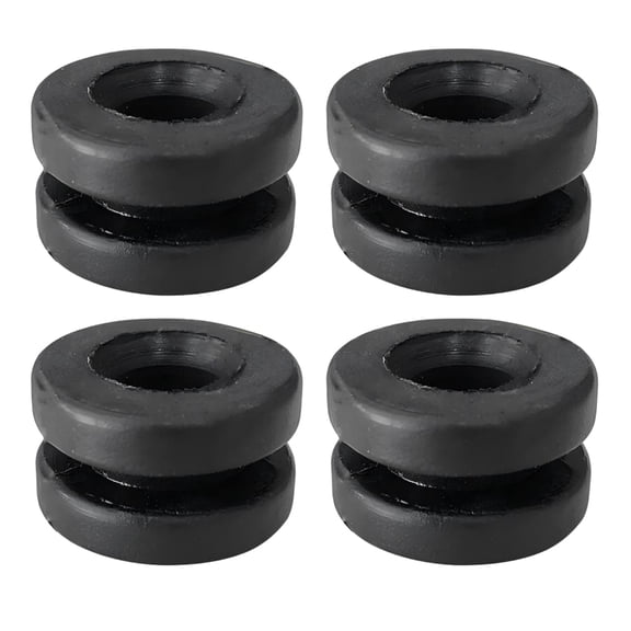 4Pcs Rubber Bushings for Engine Air Intake Housing Mounting to Absorb Shocks Replace 9814411880 1623159380