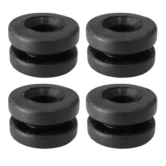 4Pcs Rubber Bushings for Engine Air Intakes Housing Mounting to Absorb Shocks Replace 9814411880 1623159380