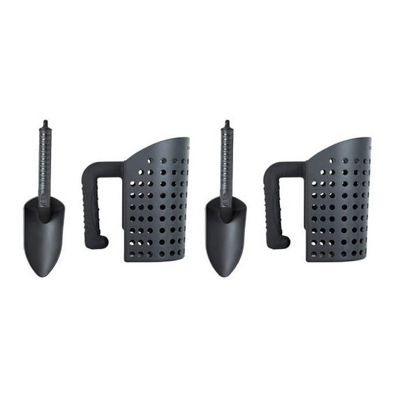 4Pcs Sand Scoop and Shovel Accessories for Metal Detecting and Treasure Hunting