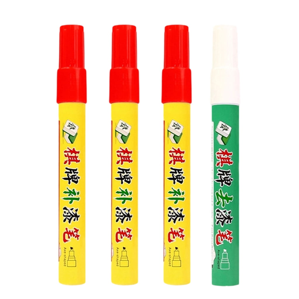 4Pcs Scratch Repair Cover Pen Touching Up Markers Multipurpose Paint ...