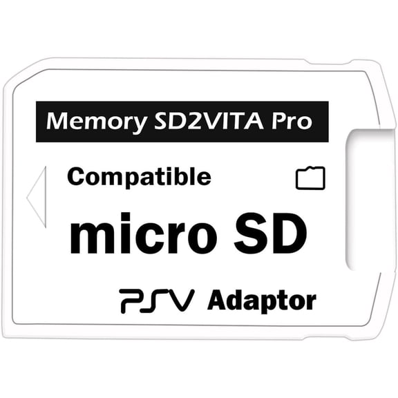 4Pcs Sd2Vita Pro Adapter 3.0 Compatible with Ps Vita 3.60 Henkaku Micro Sd Memory Card Psvita