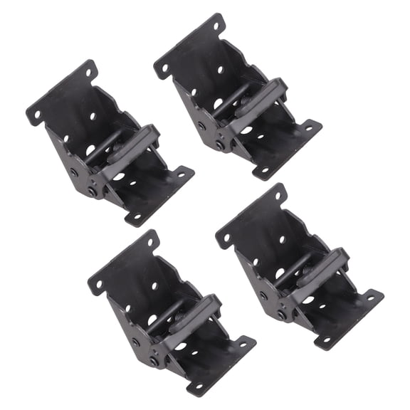 4Pcs Self-Lock Hinge 90 Degrees Folding Table Extension Support Bracket Furniture Hardware for Tables Workbenchs Chair