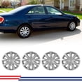 thumbnail image 1 of 4Pcs Set 15" Steel Wheel Hubcaps for 2002-2006 Toyota Camry,Wheel Rim Cover,Snap on Car,PP,Lacquer, 1 of 8