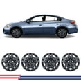 thumbnail image 1 of 4Pcs/Set 16" Hubcaps Wheel Rims Cover for 2007-2012 Nissan Altima/2008-2009 Nissan Altima Coupe Compatible with Steel Wheels Bolt on Installation(16-inch,Black Matte), 1 of 7