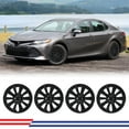 thumbnail image 1 of 4pcs/Set 16" Hubcaps Wheel Rims Cover for 2018-2024 Toyota Camry/Camry Hybrid Compatible with Steel Wheels Snap on Installation ABS+PC Material(16-inch,Black Lacquer), 1 of 8