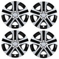 thumbnail image 1 of 4pcs/Set 17" Hubcaps Wheel Rims Cover for 2013-2018 Toyota Rav4 Compatible With Steel Wheels Snap on Installation(Silver Lacquer & Black Lacquer), 1 of 12