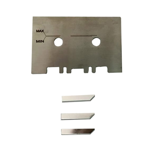 4Pcs/Set Aluminum Check Bar with Head & Guide Gauge Mechanical Alignment