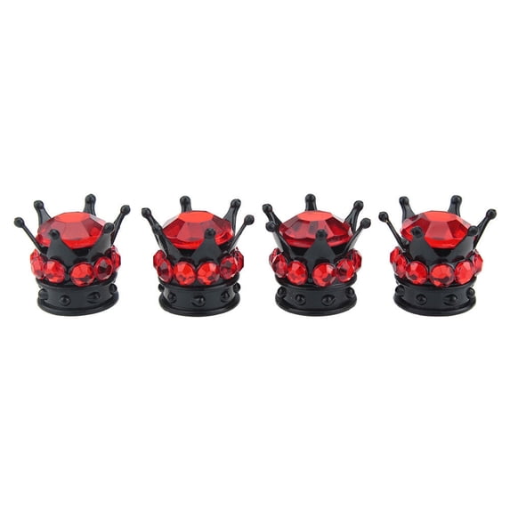 4Pcs/Set Bling Rhinestone Tire Wheel Stem Valve Caps Car Auto Truck Accessory