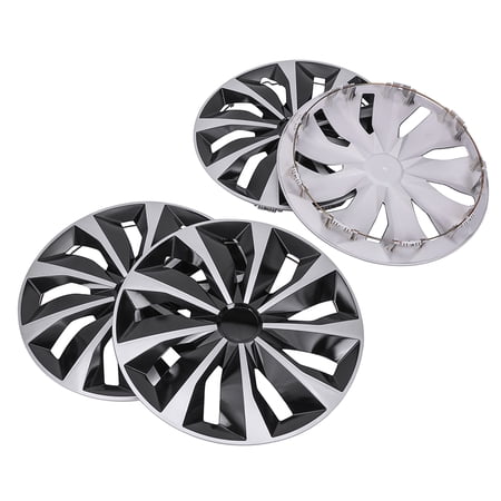 4Pcs/Set Car Chrome Wheel Rim Skin Cover Hub Caps Hubcap Wheel Cover 16"