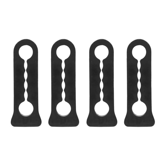 4Pcs/Set Car Door Damper Rattling Screaks Soundproof Deaf Seal Car Door Lock Sound Deadener Damper Buffer Auto Accessory