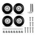 thumbnail image 1 of 4Pcs Set Luggage Replacement Wheels 50mm with 6mm(0.24In) Bearings Repair Kits ABEC 608Zz for Suitcase and Inline Skate, 1 of 8