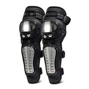4Pcs/Set Stainless Steel Elbow Knee Pads Motorcycle Knee Pad Armor Moto Racing Knee Protective Gear Protector Guards Kit Hengfa Trading