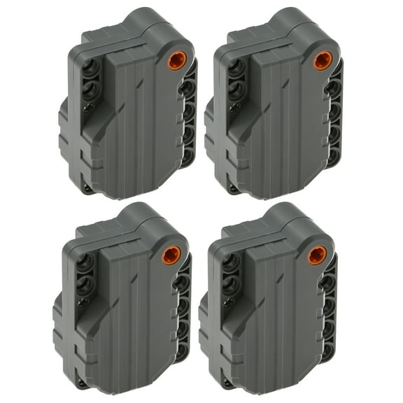4Pcs/Set Technical Part Pull Back Motor 6x5x3 Compatible with Building Block MOC Car Vehicle Project Inertia Motor 12799 12787c01