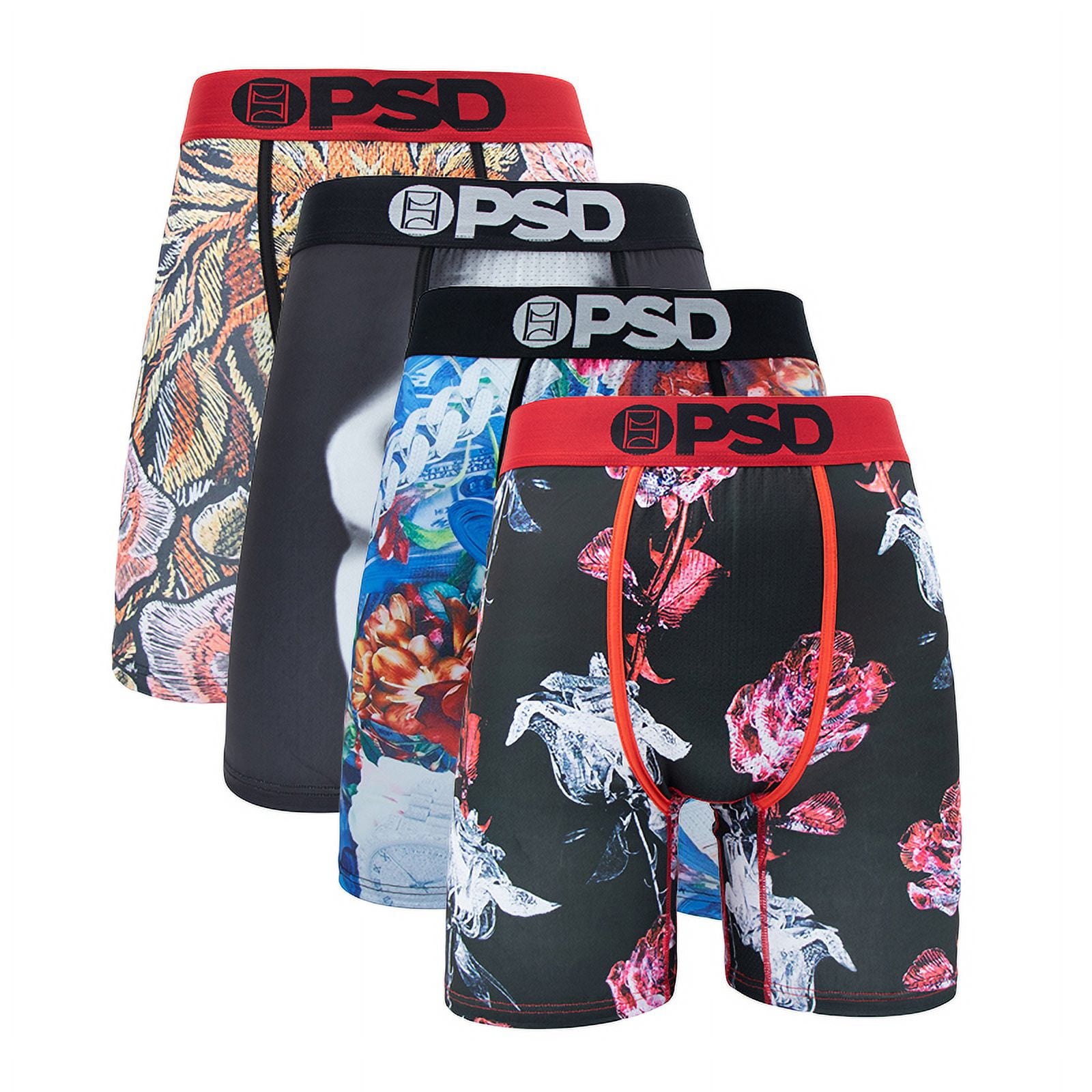 4Pcs Sexy Men Underwear Boxer Print Man Underpants Boxer Briefs ...