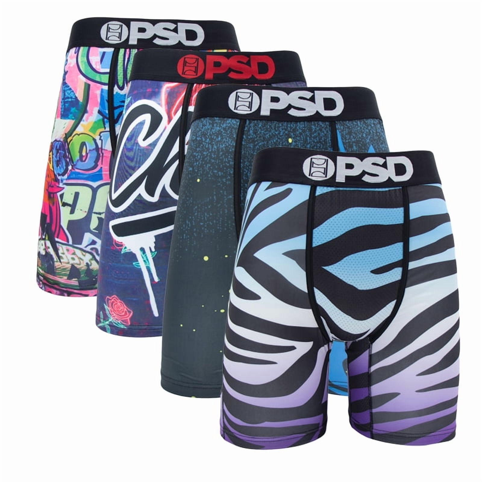 4Pcs Sexy Men Underwear Boxer Print Man Underpants Boxer Briefs ...