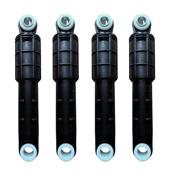 4Pcs Shock Absorber Rod Replacement for Samsung Washers, High-Durability Parts, Easy Installation Black Set for Home Use