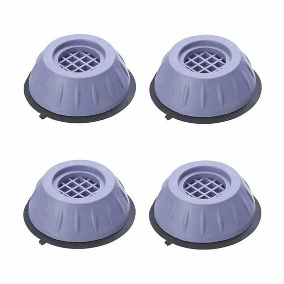 4Pcs Shock and Noise Cancelling Washing Machine Support, Noise Reducing Anti Slip Anti Vibration Rubber Washing Machine Feet Pads, Anti-Walk Dryer Washer Vibration Pads,Washing Machine Stabilizer