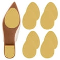 thumbnail image 1 of 4Pcs Shoe Sole Protector 10"x3.94" Shoe Bottom Grip Pads Non-Slip Noise Reduction Silicone for High-Heels, Khaki, 1 of 6