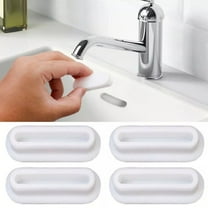 4Pcs Silicagel Sink Overflow Cap Hole Cover Bathroom Oval Basin Trim Reusable Wash Basin Round Overflow Ring