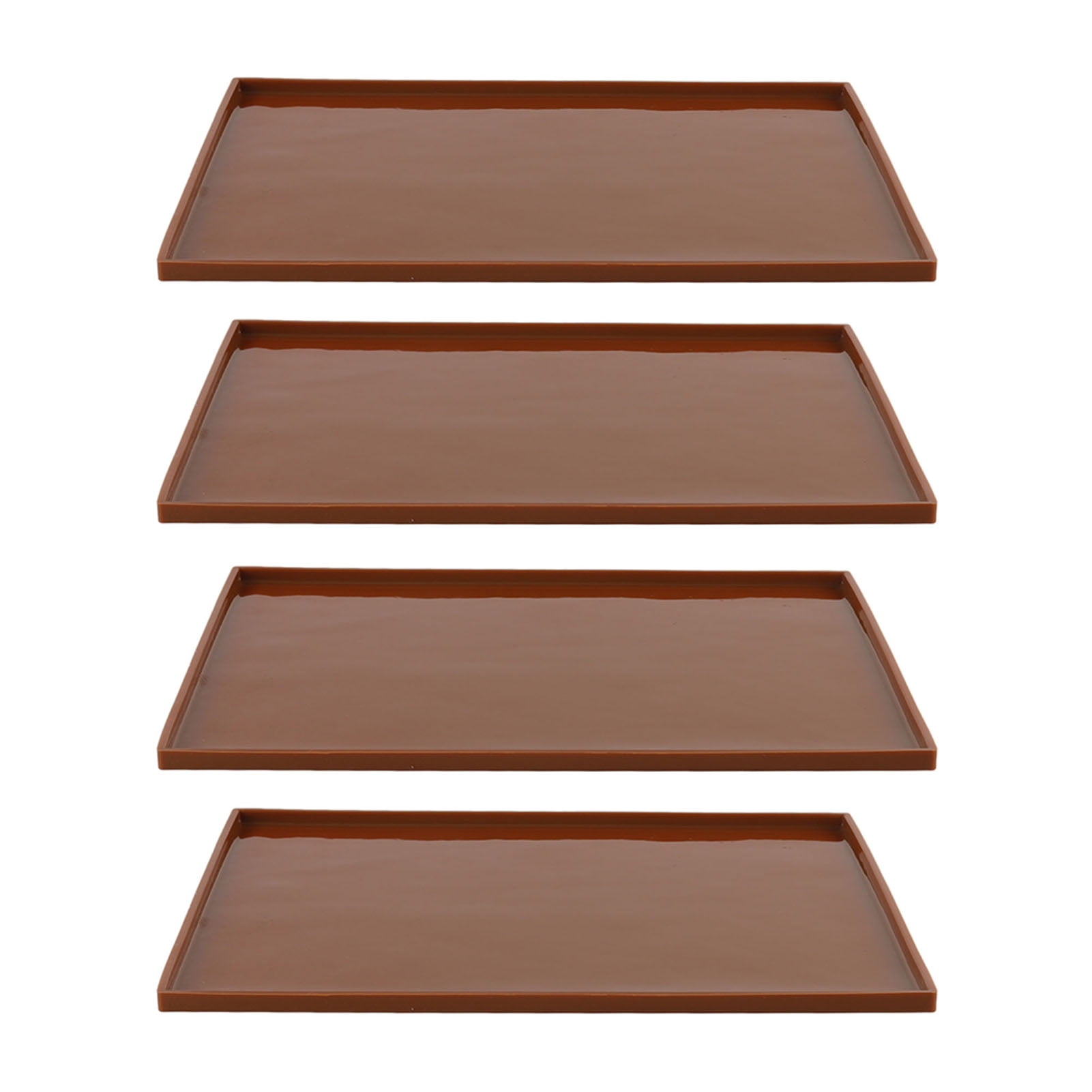 4Pcs Silicone Dehydrator Mats Food Grade High Temperature Resistance Prevent Sticking Fruit