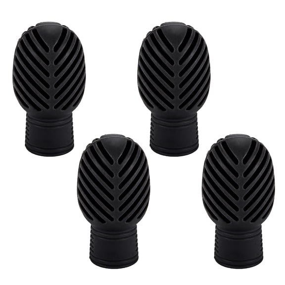4Pcs Silicone Drumstick Mute Practice Tip Drum Mute Drumstick Mute Tip
