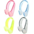 4Pcs Silicone Nose Clip Comfortable Swim Nose Plug Swimming Nose Clip