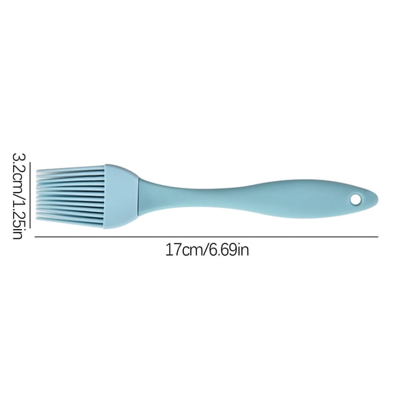 4Pcs Silicone Pastry Brush, Heat Resistant Food Brush Oil Brush Household Seasoning Brush Split Type Kitchen Oil Brush Barbecue Brush for Grill Baking Kitchen Cooking,Dishwasher Safe