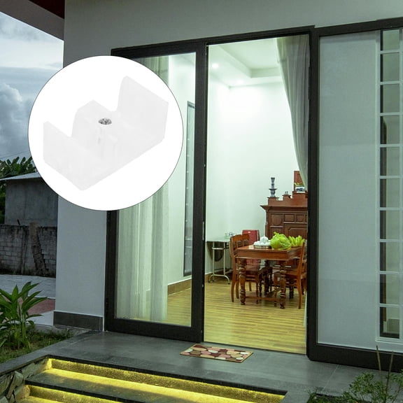 HEANUJJ 4-Pack Silicone Shower Door Bumpers with Adjustable Stops for Glass Doors