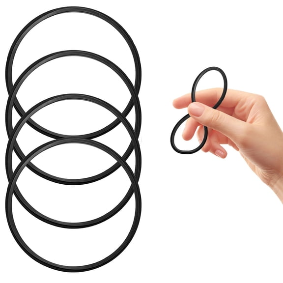 4Pcs Silicone Tumbler Lid Seal Gaskets, 16 Or 20 Oz Reusable Thermos Rubber Replacement O Rings, Leakproof Cup Lid Sealing Washer, Water Bottle Seal Stoppers Insulated Mug Repair Accessories