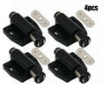 4Pcs Single Pressure Push to Open Touch Latch Doors
