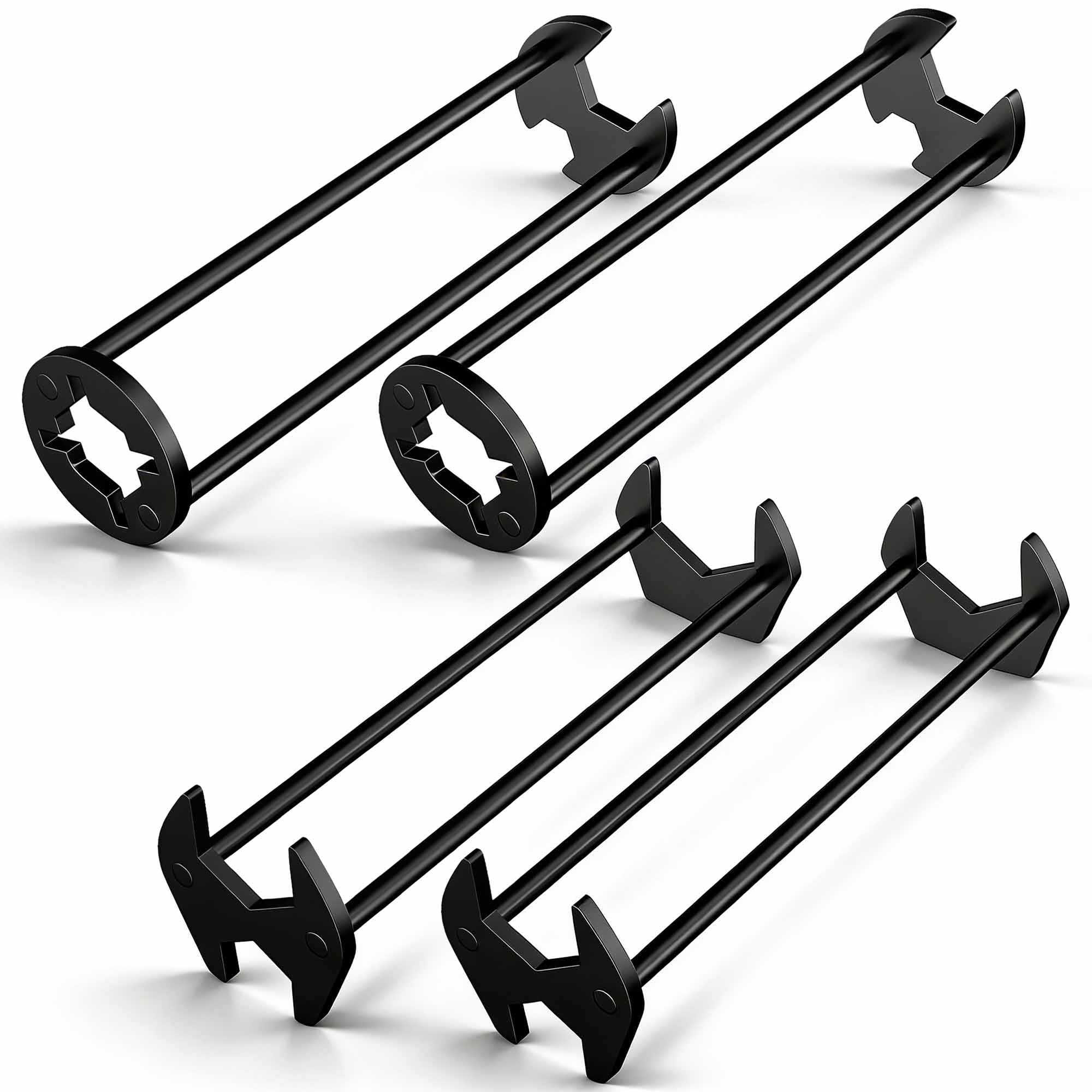 4Pcs Sink Wrench Set – Multi-Functional Tools for Faucet and Sink Installation, Ideal for Tight Spaces, Plumbing Repair Essentials