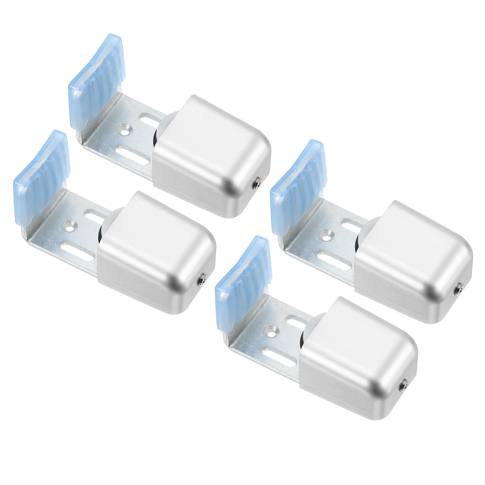 4Pcs Sliding Barn Door Guide, 10-35mm Adjustable Stay Roller with ...