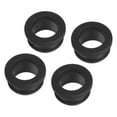 thumbnail image 1 of 4Pcs Snap Rubber Grommet Hole Plug Mount Dia 20mm ID 16mm H 14mm Seal Anti-Scratch for Cable Pipe Black, 1 of 5