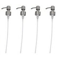 thumbnail image 1 of 4Pcs Soap Dispenser Pump Replacement Stainless Steel Lotion Dispenser Pump for Regular 28/400 Neck Bottles for Bathroom, 1 of 7