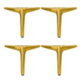 thumbnail image 1 of 4Pcs Sofa Couch Legs Modern Styles Triangular Dresser Leg Replacement Metal Furniture Legs for Cabinet Cupboard Sofa, 1 of 19