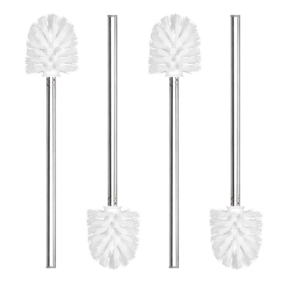 4Pcs Soft Bristles Toilet Brush Replacement Bathroom Toilet Bowl Brush