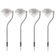 Color-Changing Solar Garden Lamps 4 Pack