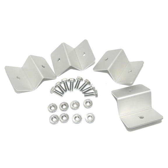 4Pcs Solar Panel Mounting Solar Panel Bracket Mount Mounting Set