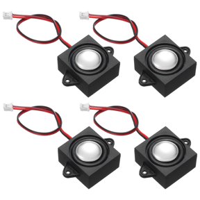 4Pcs Speaker 3 Watt 8 Ohm Mini Speaker Micro Speaker with JST-PH2.0 Interface for Small Electronic Projects