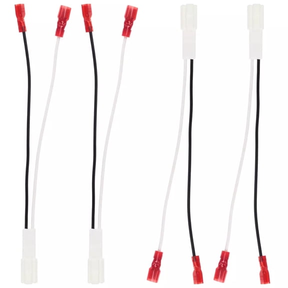 4Pcs Speaker Connector Harness For Mazda 323 90-94, 626 MX6 90-92, RX7 90-97 MX3